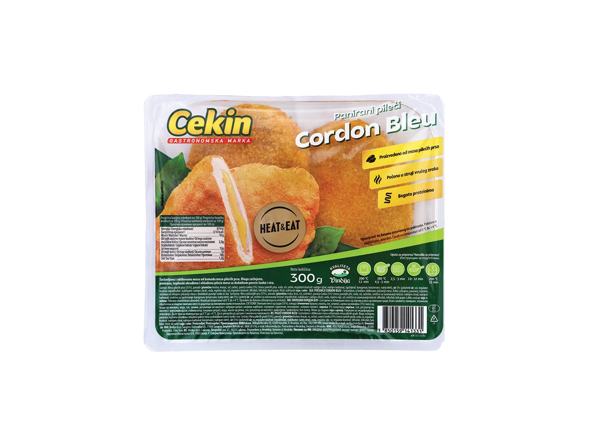 Cekin Panirani pileći Cordon Blue 300 g - Akcija u trgovini Studenac
