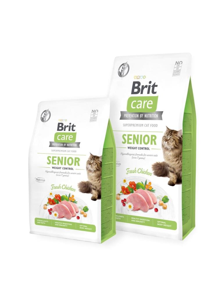 Brit Care Cat Senior Weight Control 2 kg - Akcija u trgovini Pet Centar