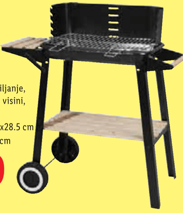 Grillmeister Roštilj 1 komad - Akcija u trgovini Lidl