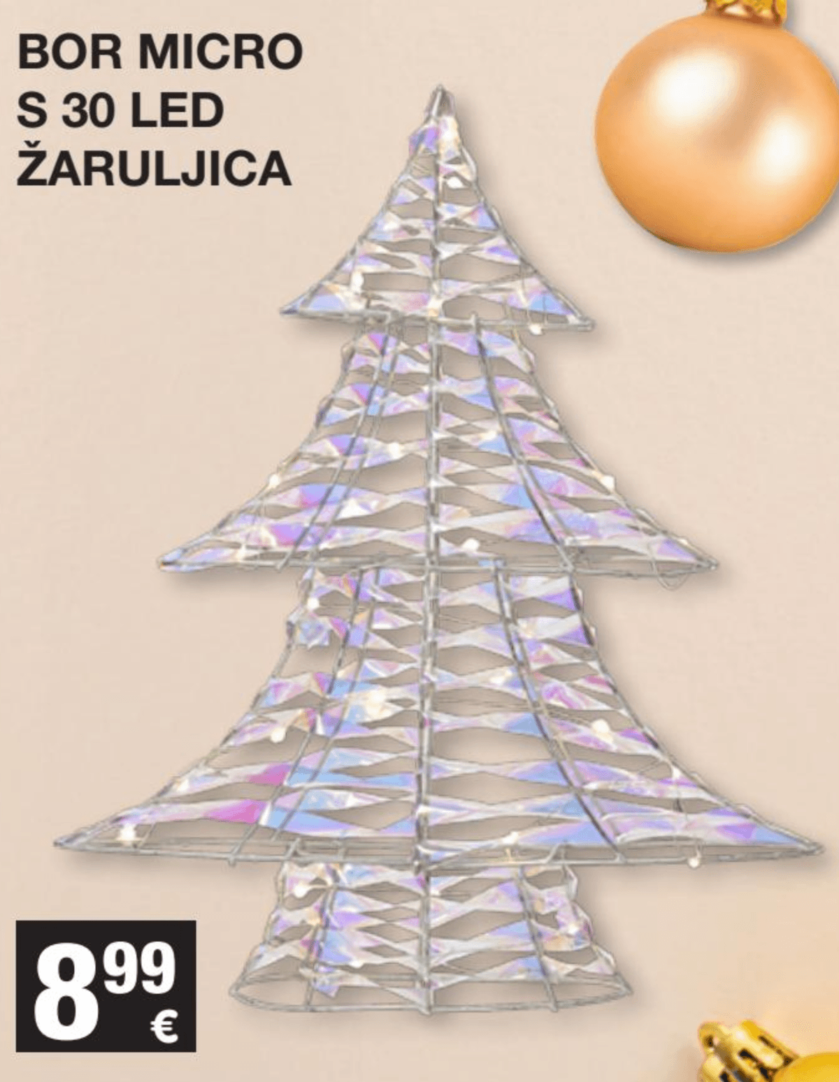 Bor Micro s 30 LED žaruljica - Akcija u trgovini Interspar