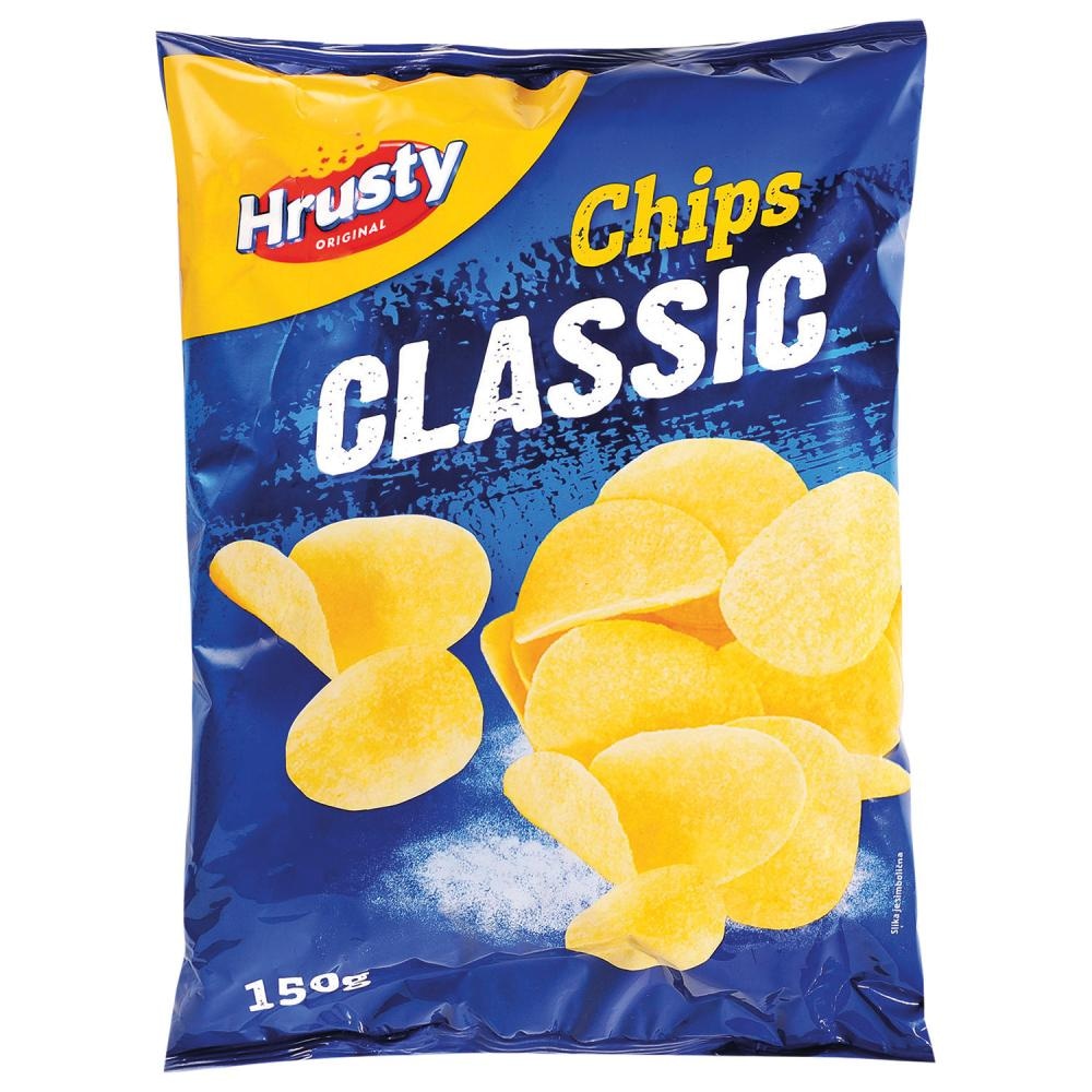 Hrusty Classic Čips 150g - Akcija u trgovini Konzum