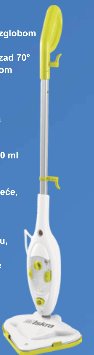 Čistač parni Iskra JC-220S - Akcija u trgovini KTC