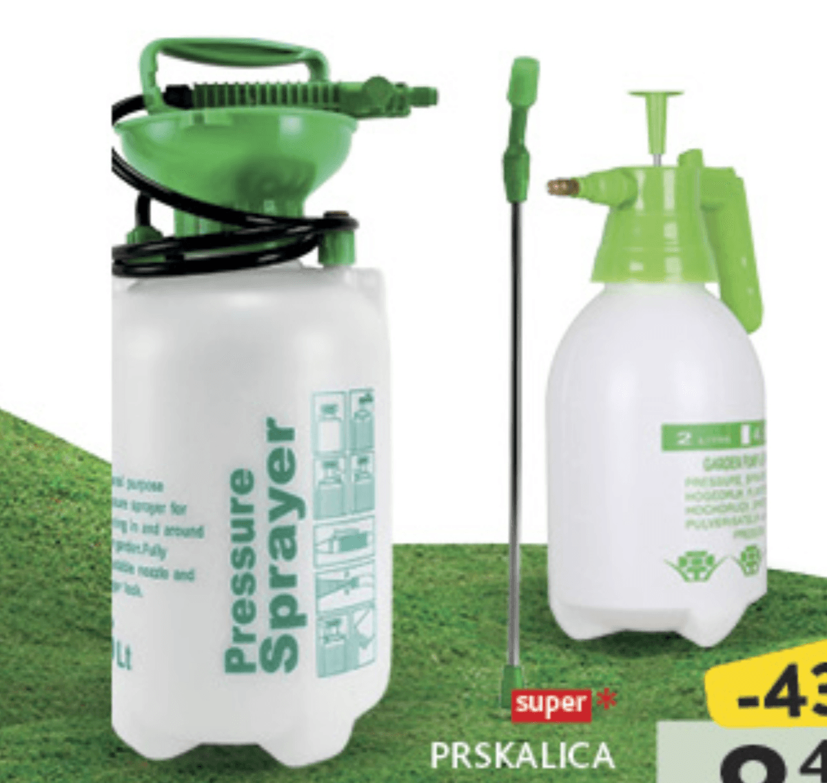 Prskalica 5l, kom - Akcija u trgovini Konzum