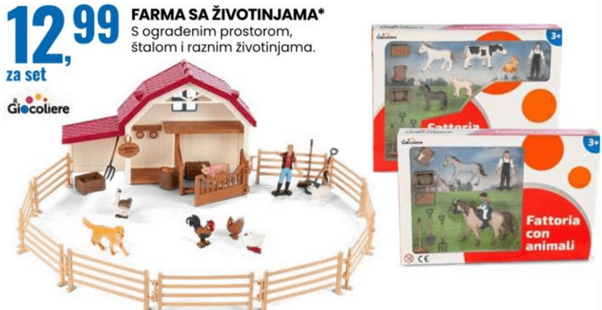 Farma sa životinjama Giocoliere - Akcija u trgovini Eurospin