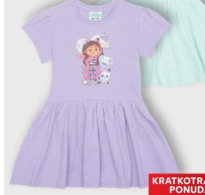 Haljina za djevojčice 1 komad Gabby'S Dollhouse - Akcija u trgovini Kaufland