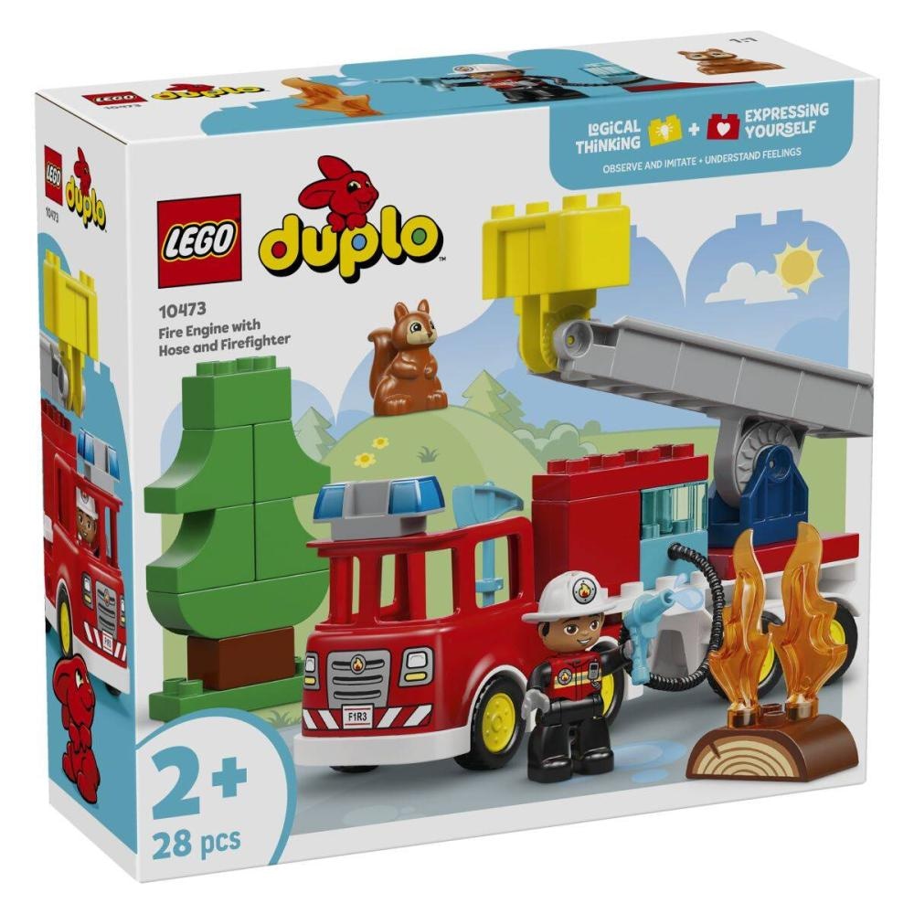 LEGO DUPLO Vatrogasni kamion s crijevom i vatrogascem - Akcija u trgovini Mueller