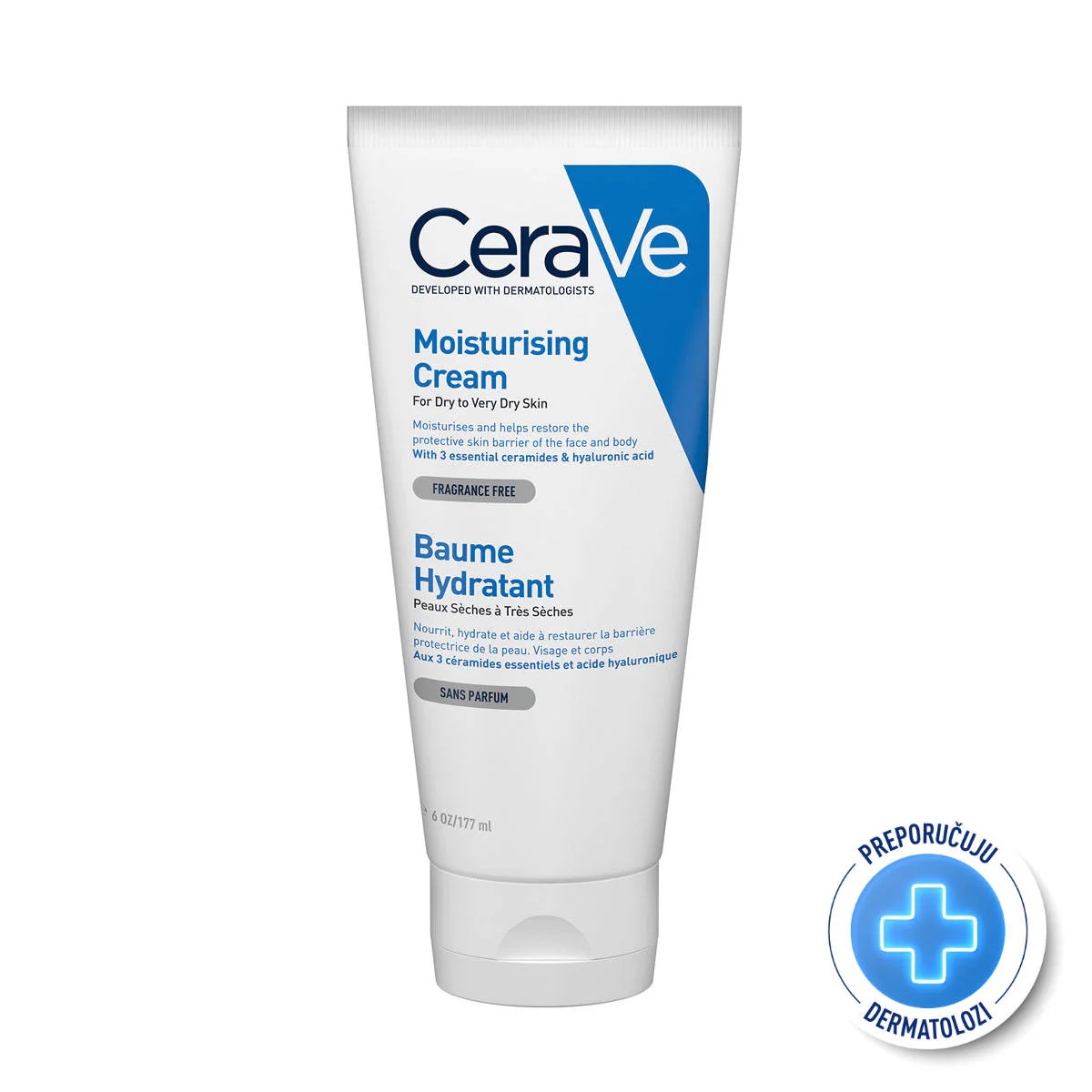 CeraVe hidratantna krema za suhu do vrlo suhu kožu 177 ml Akcija u trgovini Bipa