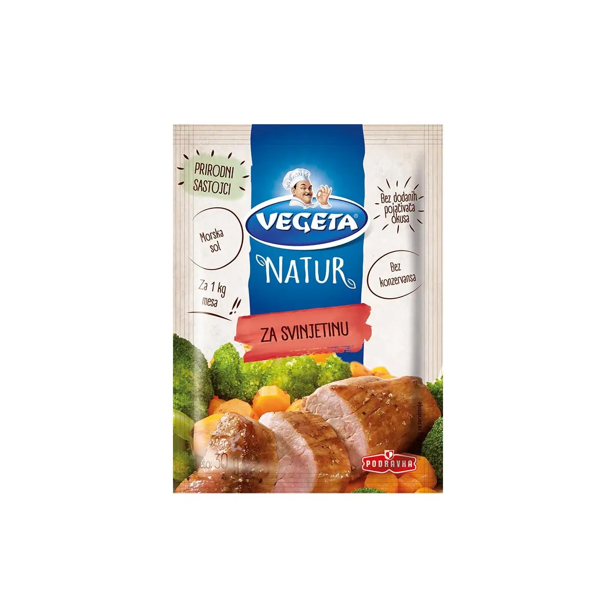 Vegeta Natur začin 30g - Akcija u trgovini Konzum
