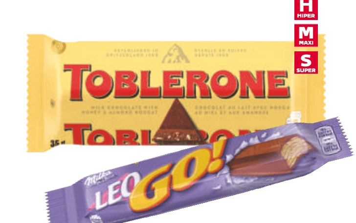 Milka ili Toblerone Čokoladni desert Milka, Toblerone - Akcija u trgovini Tommy