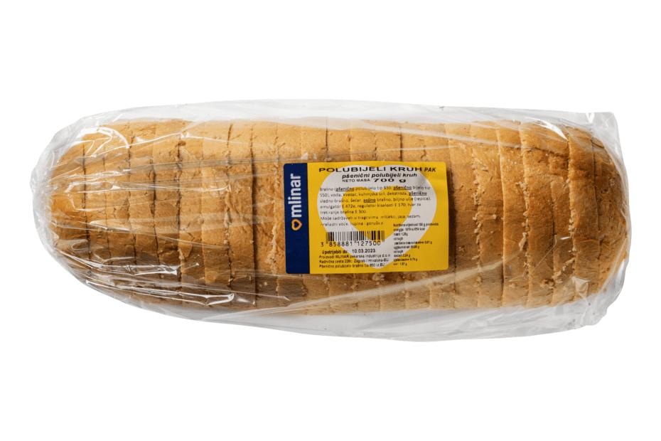 Polubijeli kruh 700 g Pekarnica SPAR - Akcija u trgovini Spar