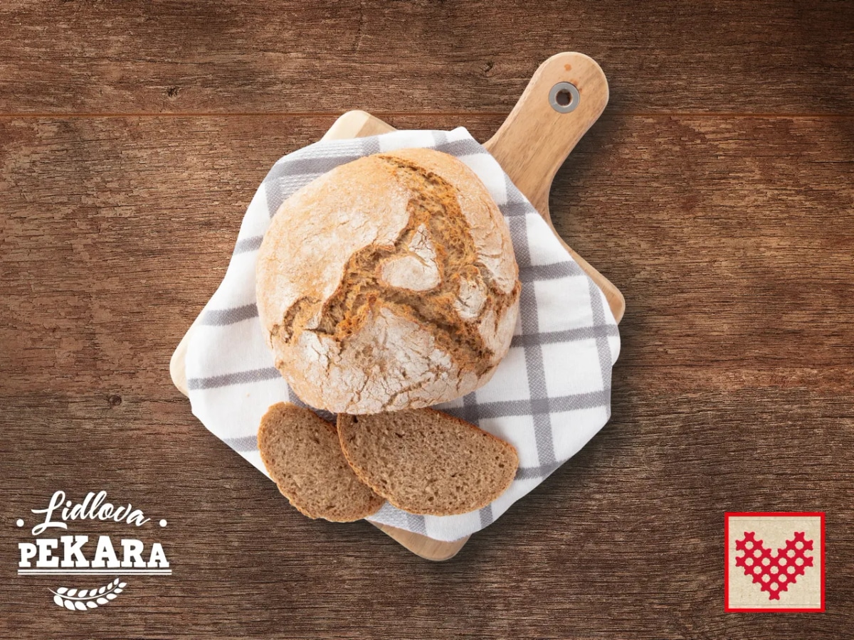 Domaći raženi miješani kruh 500 g - Akcija u trgovini Lidl