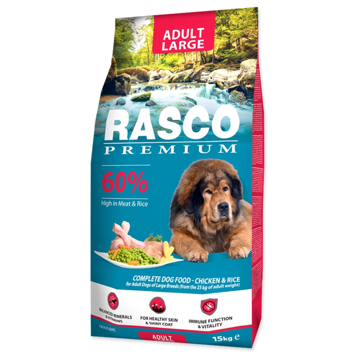 RASCO Premium Large 15kg - Akcija u trgovini Pet Centar
