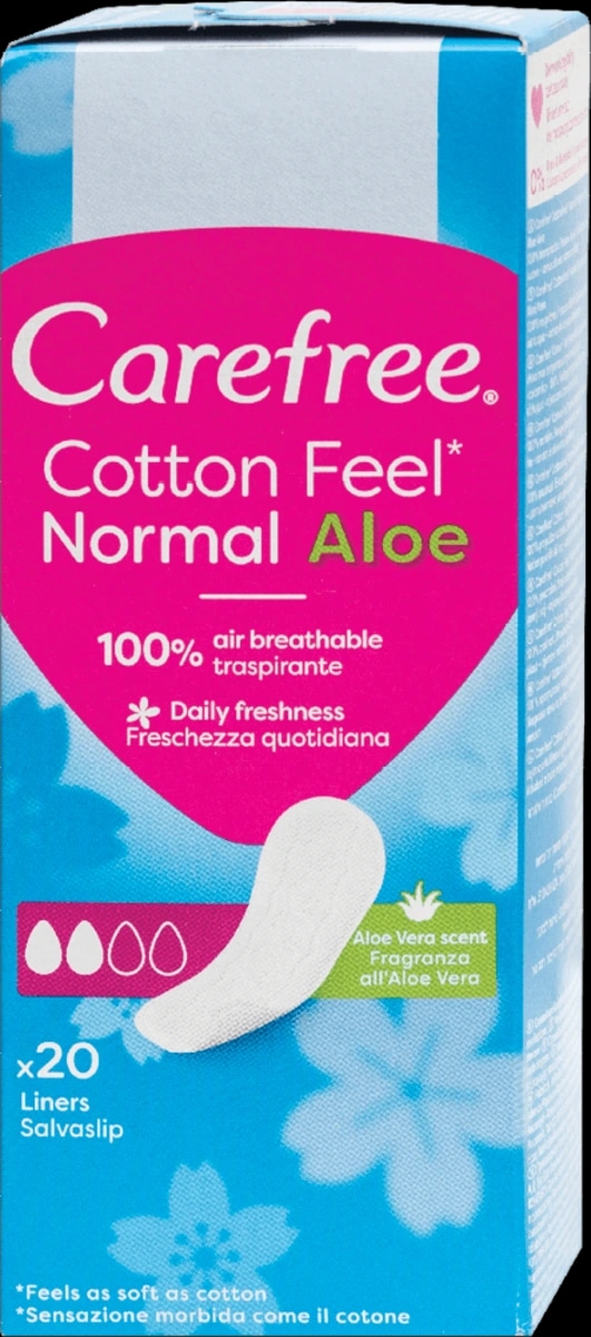 Higijenski ulošci Carefree cotton Aloe 20 kom Akcija u trgovini Bakmaz