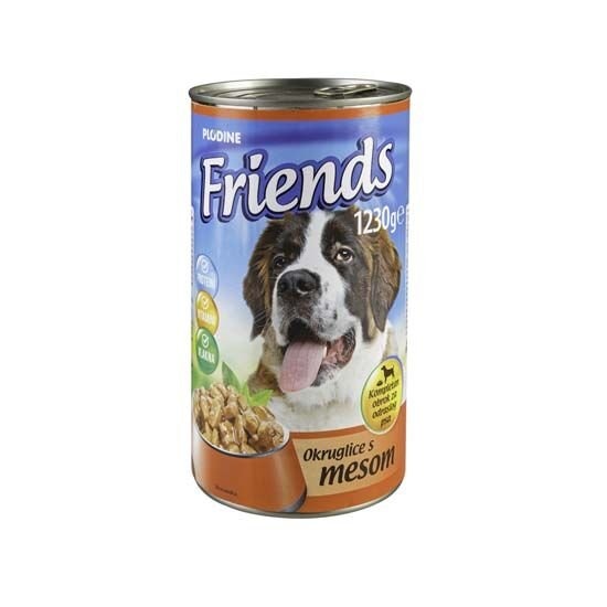 FRIENDS Hrana za pse 1230 g - Akcija u trgovini Plodine