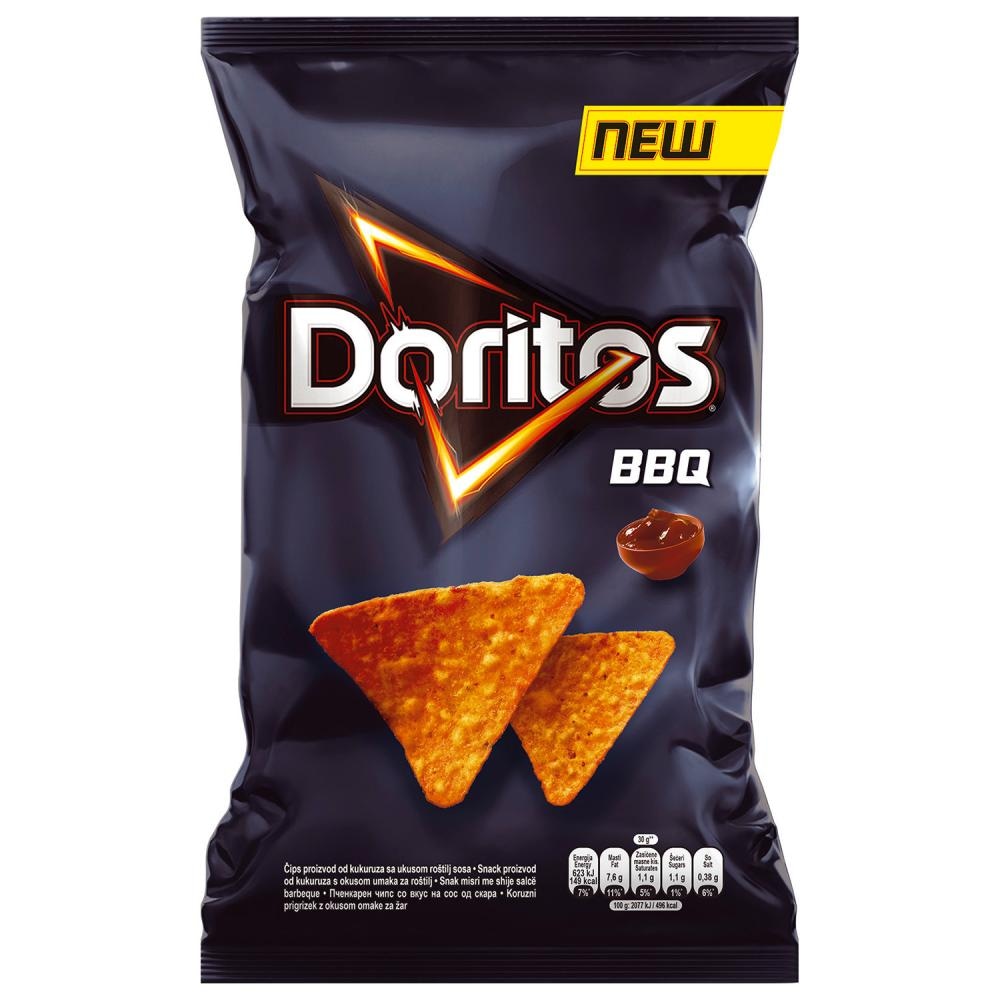 Tortilje Doritos Naco cheese, Taco, BBQ 90 g - Akcija u trgovini Bakmaz