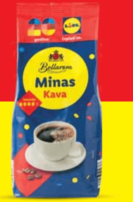 BELLAROM Minas kava XXL 600 g - Akcija u trgovini Lidl