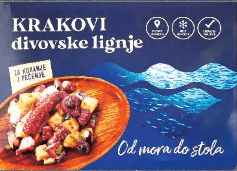 Žuvela krakovi divovske lignje 1 kg Akcija u trgovini Plodine