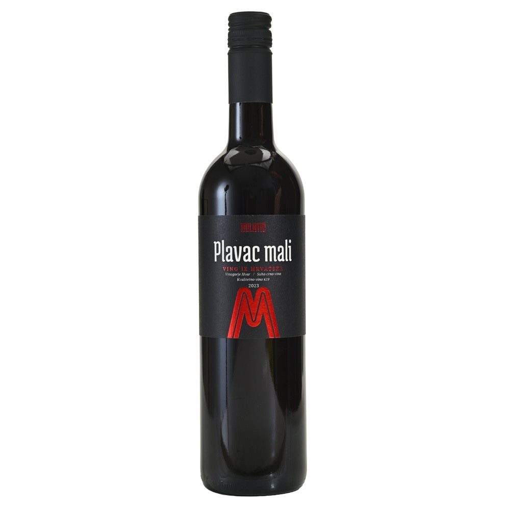Plavac Mali crno vino 0,75 l Milatić Akcija u trgovini Konzum