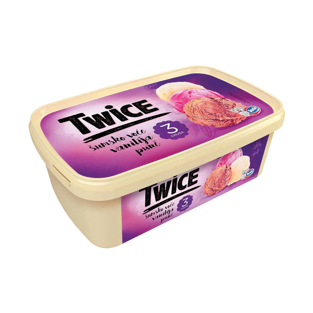 Twice Sladoled 1700 ml - Akcija u trgovini Bakmaz