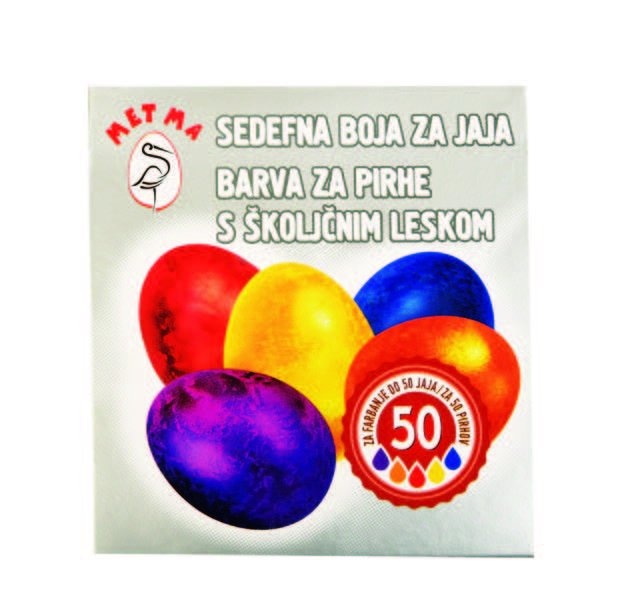 Sedefna boja za jaja MET MA - Akcija u trgovini KTC