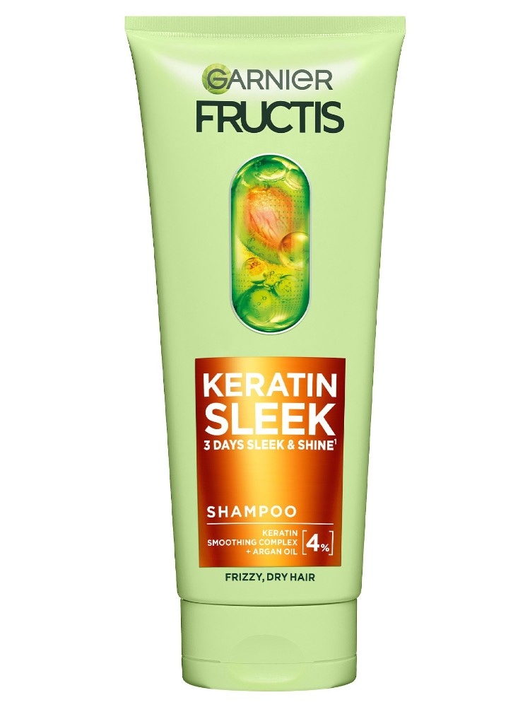 Garnier Fructis Keratin Sleek šampon za kosu 200 ml Akcija u trgovini Dm