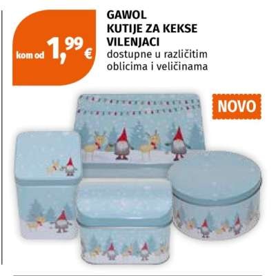 Gawol kutija za kekse Vilenjak Akcija u trgovini Mueller
