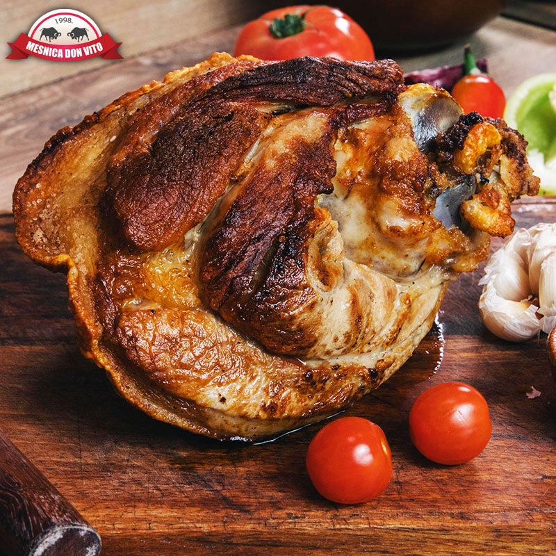 Pečeni svinjski buncek 100 g - Akcija u trgovini Tommy