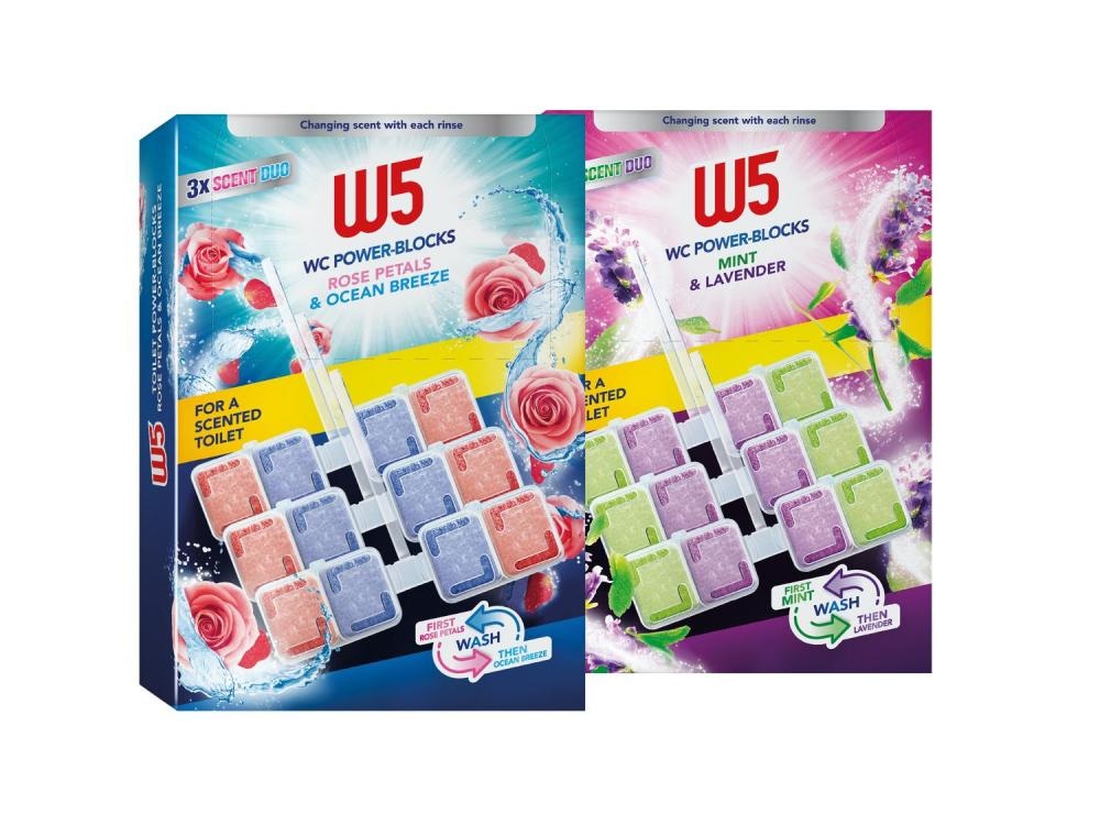 W5 WC osvježivač 3 x 48 g - Akcija u trgovini Lidl
