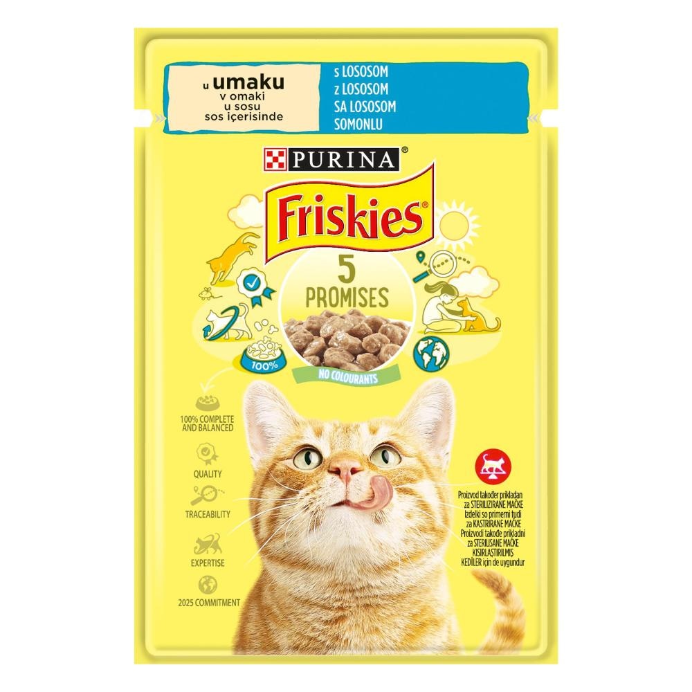 Friskies hrana za mačke 4x85 g PURINA Friskies Akcija u trgovini Konzum