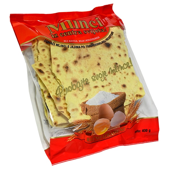 Mlinci s jajima 400 g Iz centra svijeta - Akcija u trgovini NTL