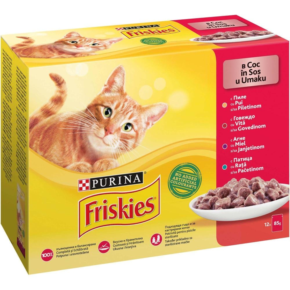 Hrana za mačke Friskies 12 x 85 g - Akcija u trgovini Spar