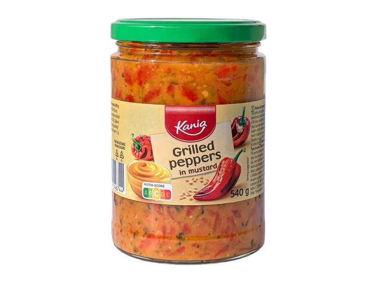 Kania Pečena paprika u senfu 540 g Akcija u trgovini Lidl