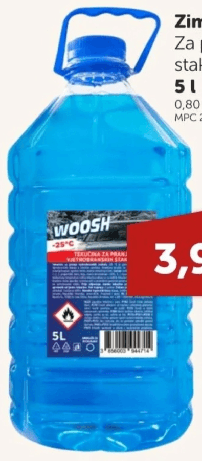 Zimska tekućina Woosh 5 l - Akcija u trgovini Boso