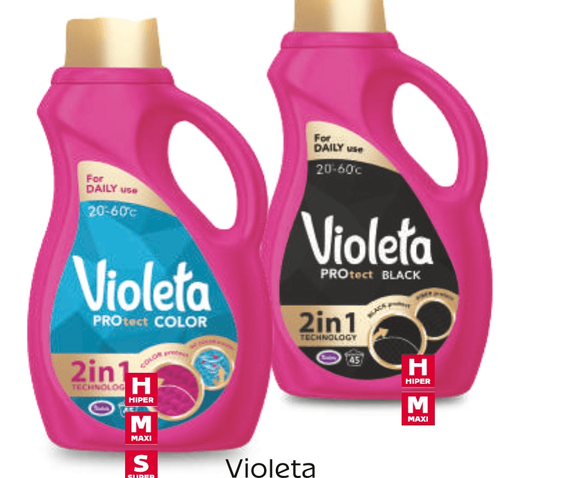 Violeta Deterdžent za pranje rublja 2,7 L - Akcija u trgovini Tommy