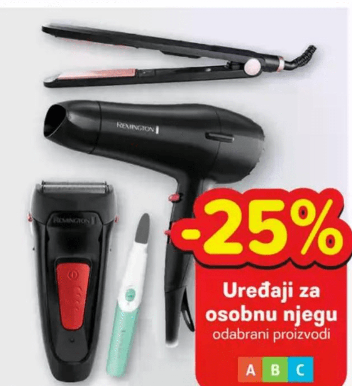 Remington Uređaji za osobnu njegu - Akcija u trgovini Plodine