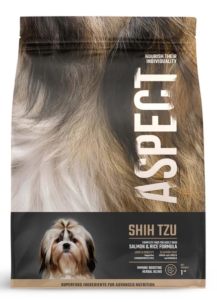 Suha hrana za pse ASPECT Shih Tzu 1kg - Akcija u trgovini Pet Centar