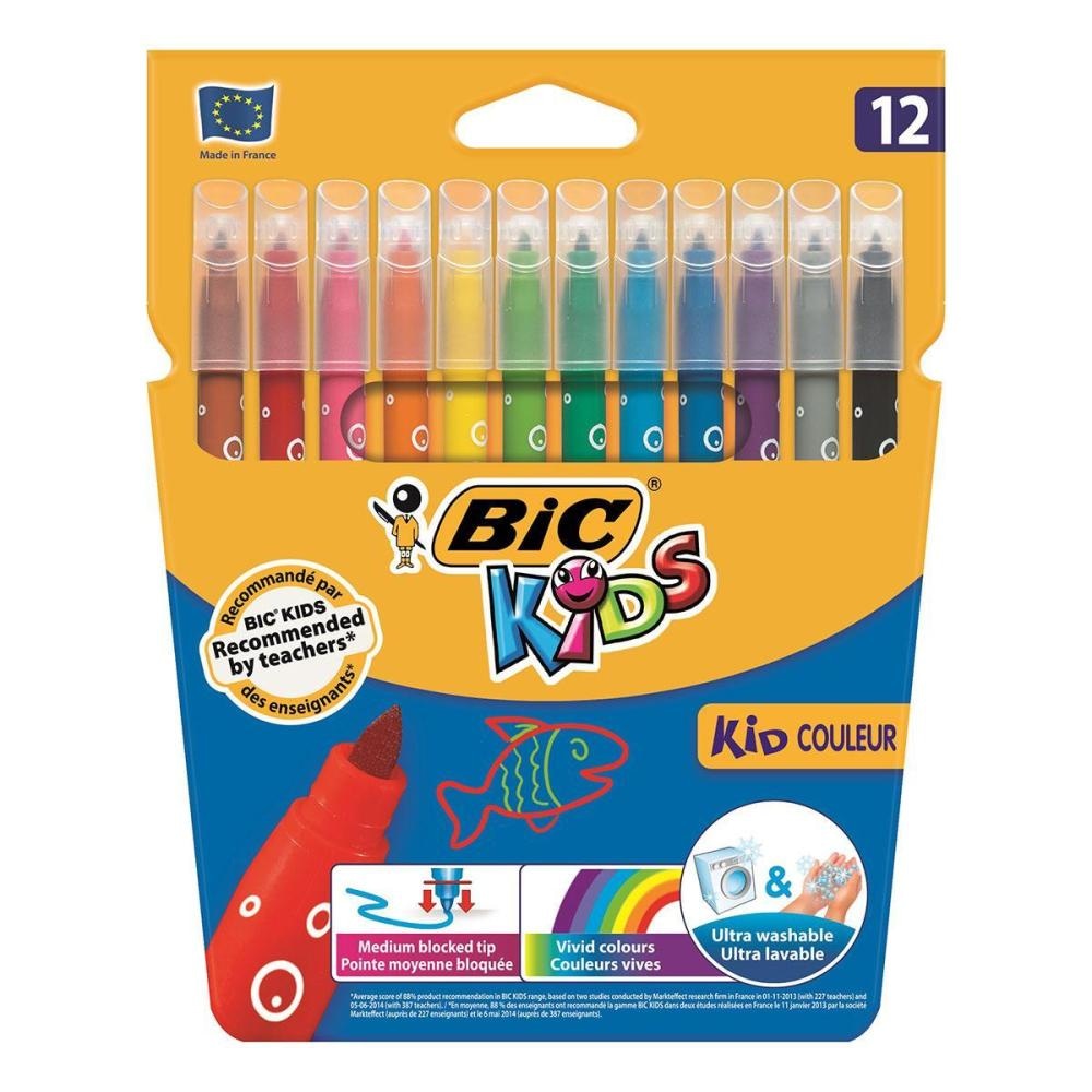 Flomasteri 12/1 pak BIC KIDS Akcija u trgovini Konzum