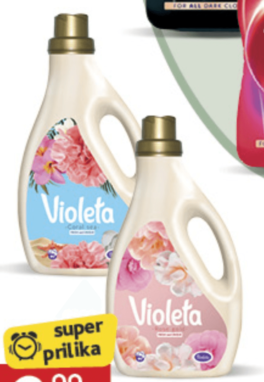 Violeta Omekšivač 2,7l - Akcija u trgovini Konzum