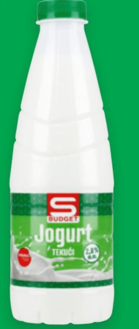 Budget Jogurt tekući 1000 g - Akcija u trgovini Spar