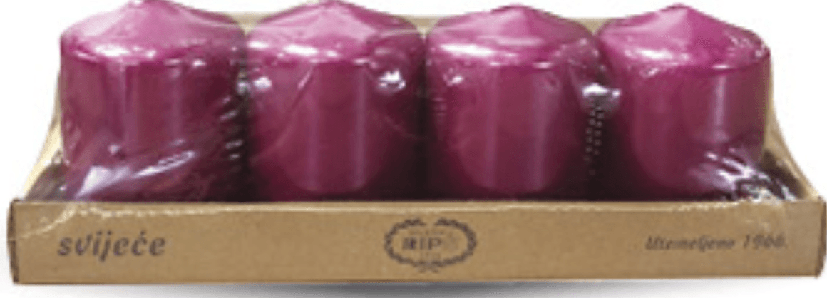 Adventske svijeće 4/1 set - Akcija u trgovini Konzum