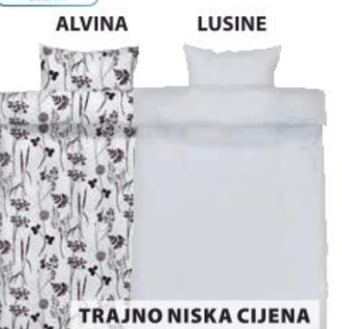 Set posteljine 140x200+50x70/75 cm - Akcija u trgovini Jysk