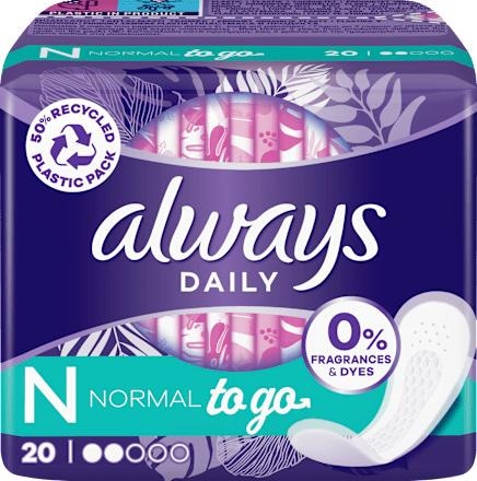 Always Ulošci higijenski ili dnevni 12/1 - 60/1 - Akcija u trgovini Kaufland