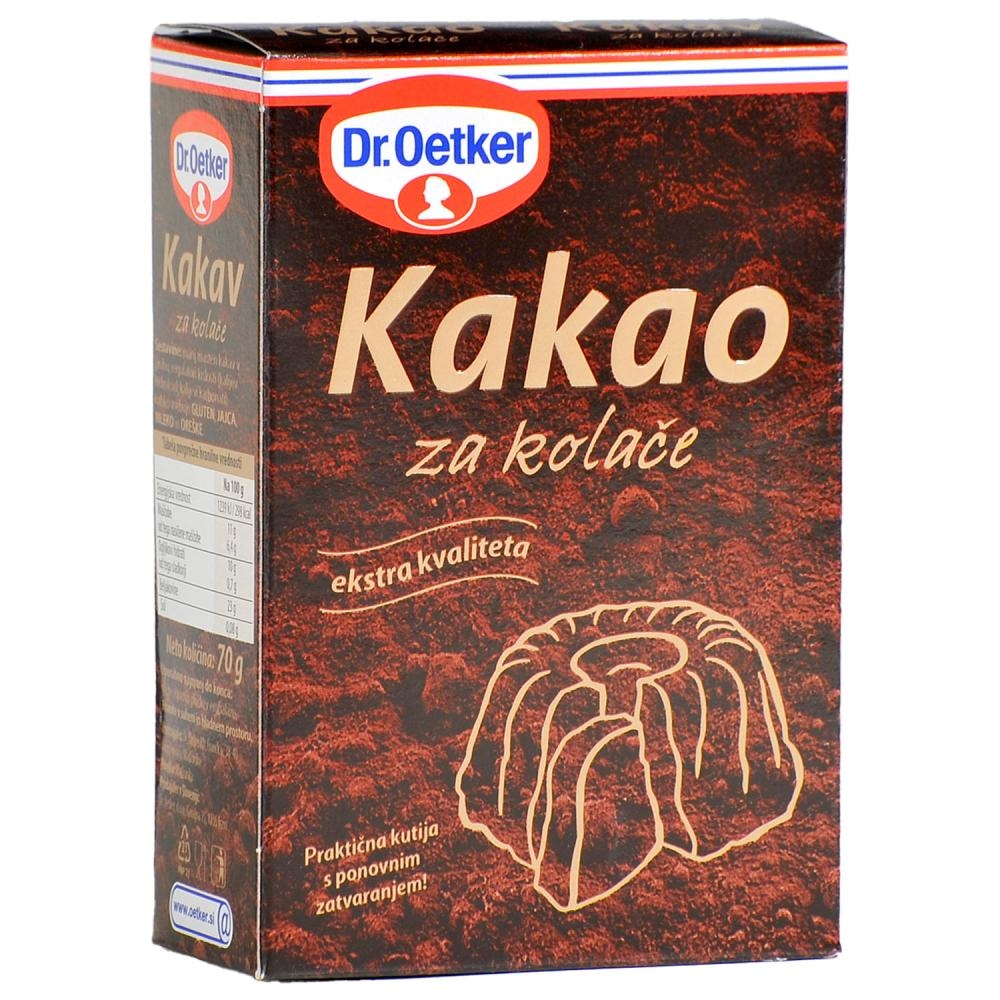 Kakao Dr.Oetker 70 g - Akcija u trgovini Boso