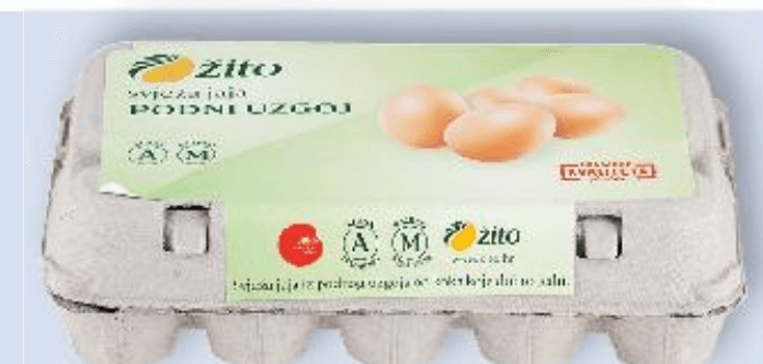 Svježa jaja 15/1 Žito - Akcija u trgovini Kaufland