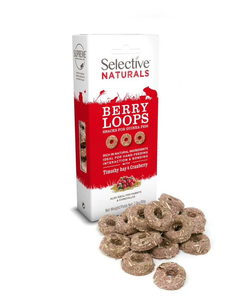 SELECTIVE NATURALS Berry Loops 80g - Akcija u trgovini Pet Centar