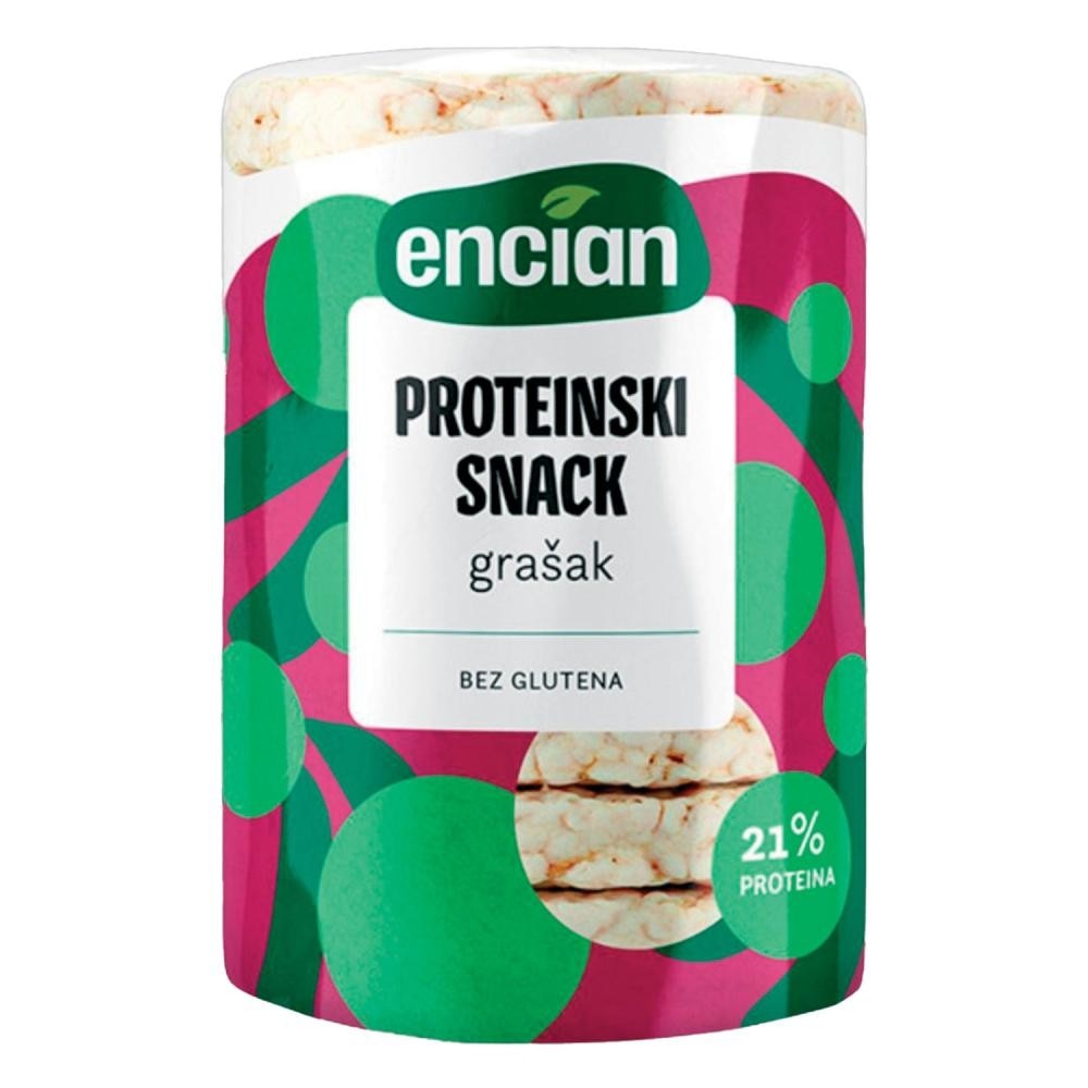 Encian Proteinski snack s graškom 50 g Akcija u trgovini Tommy