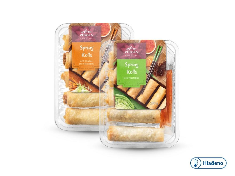 VITASIA Proljetne rolice 230 g - Akcija u trgovini Lidl