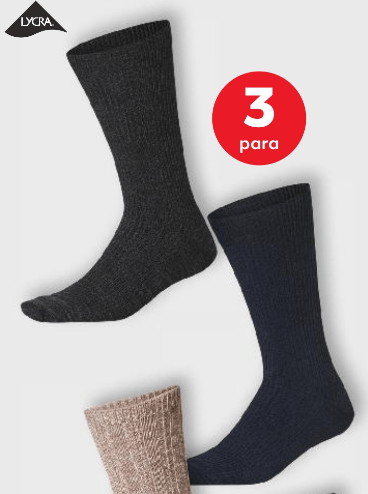 Termo čarape 3 para Town Land - Akcija u trgovini Kaufland