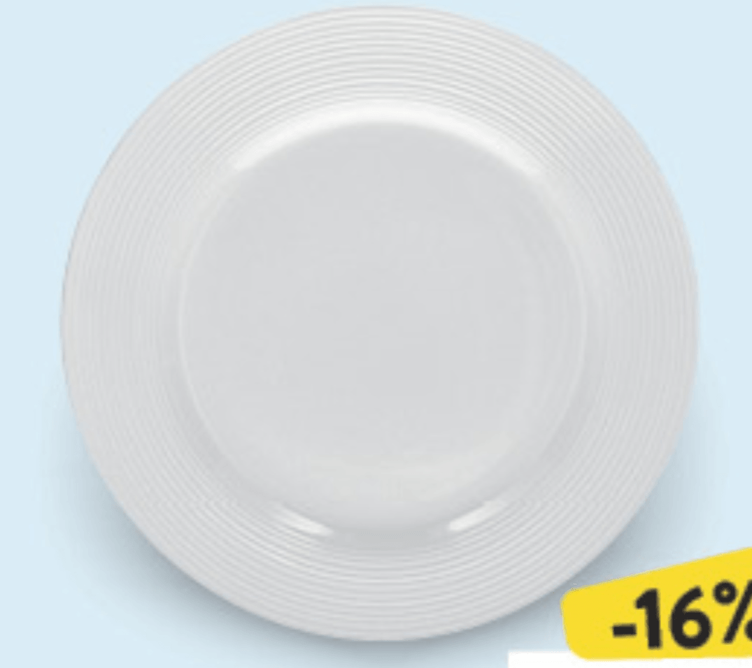 Tanjur plitki 26cm, kom - Akcija u trgovini Konzum