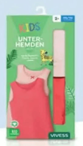 VIVESS Dječja potkošulja 2 kom - Akcija u trgovini Bipa